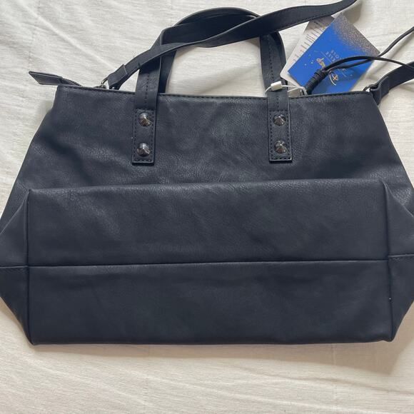 NWT Danielle Nicole Disney Villains Neon Cruella Mini Tote Crossbody Bag - Picture 5 of 7